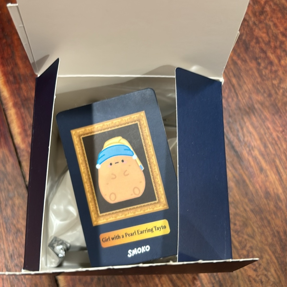 Smoko Tayto Potato Art History Vinyl Blind Box Girl with the pearl earring